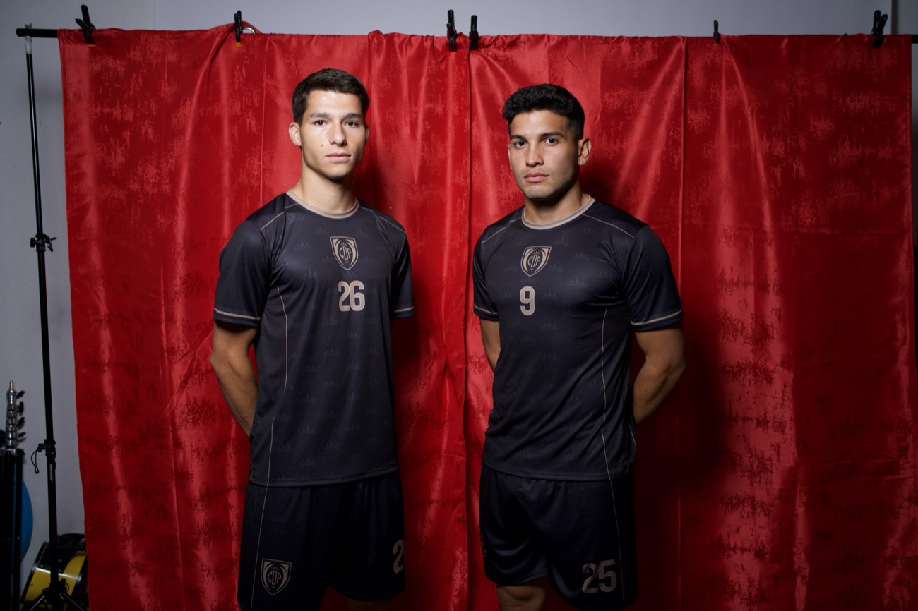 CE CDP first-team players in the 2026/27 home kit